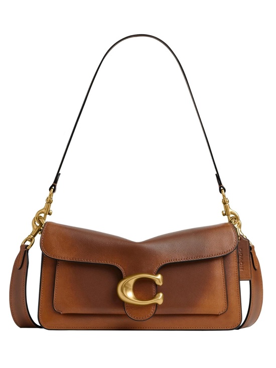 Coach Handbags - New Coach Brown Loved Leather Tabby 26 Shoulder Bag with Gold 'C' Accent